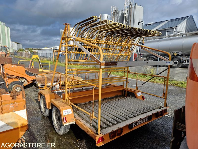 Remorque à panneaux Duarib - 1992 - BH723PZ - Полуприцеп: фото 1 Remorque à panneaux Duarib - 1992 - BH723PZ - Полуприцеп: фото 1