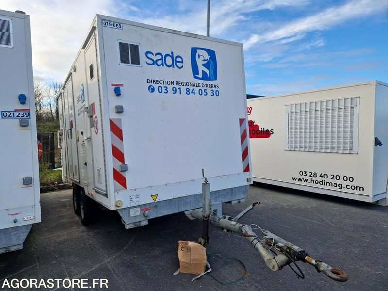 Unité mobile de désamiantage Daudin 2502D - 2014 - DG800RC - Полуприцеп: фото 2 Unité mobile de désamiantage Daudin 2502D - 2014 - DG800RC - Полуприцеп: фото 2