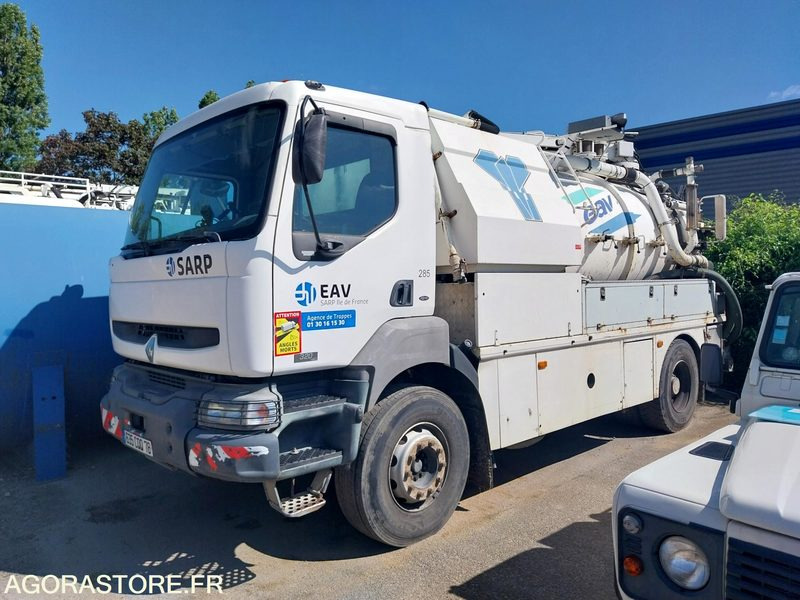 RENAULT Kerax Hydrocureur HUWER 2003 - 225000 KM ROULANT VENTE EXPORT UNIQUEMENT - Ассенизатор: фото 2 RENAULT Kerax Hydrocureur HUWER 2003 - 225000 KM ROULANT VENTE EXPORT UNIQUEMENT - Ассенизатор: фото 2