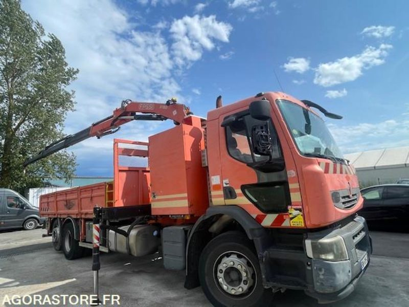 RENAULT PREMIUM LANDER 430.26 - PLATEAU GRUE - GRUE FASSI F150 + RADIO - 2011 - Грузовик бортовой/ Платформа, Автоманипулятор: фото 1 RENAULT PREMIUM LANDER 430.26 - PLATEAU GRUE - GRUE FASSI F150 + RADIO - 2011 - Грузовик бортовой/ Платформа, Автоманипулятор: фото 1