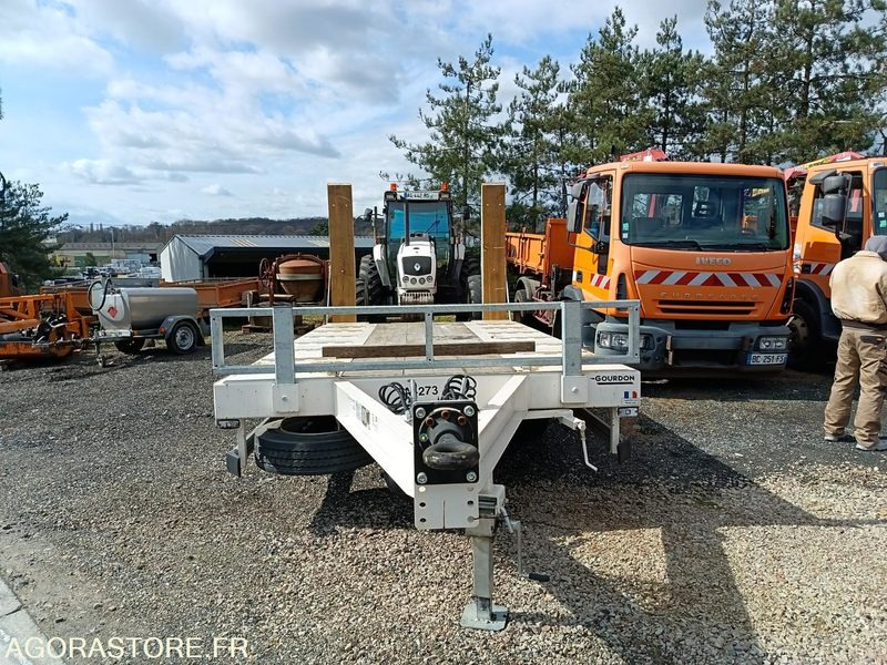 Remorque goudron 2 essieux PE80RD GT805LQ - Полуприцеп бортовой/ Платформа: фото 3 Remorque goudron 2 essieux PE80RD GT805LQ - Полуприцеп бортовой/ Платформа: фото 3
