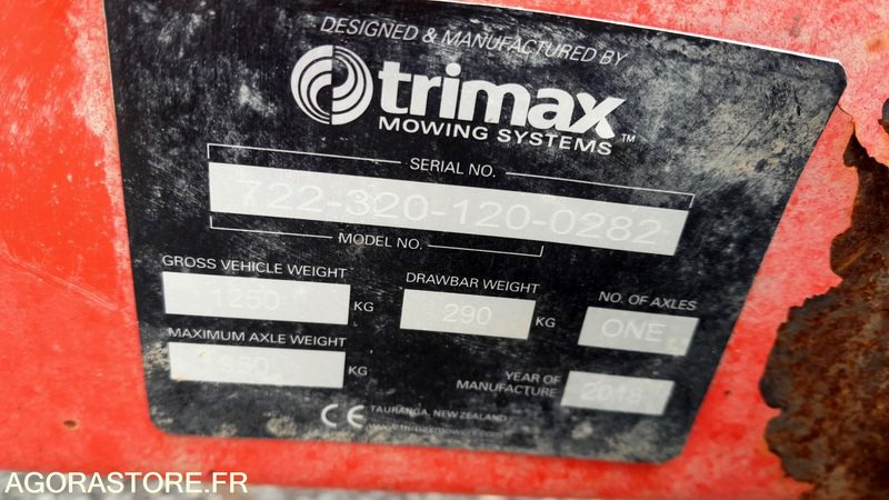 TONDEUSE TRIMAX - Газонокосилка: фото 4 TONDEUSE TRIMAX - Газонокосилка: фото 4