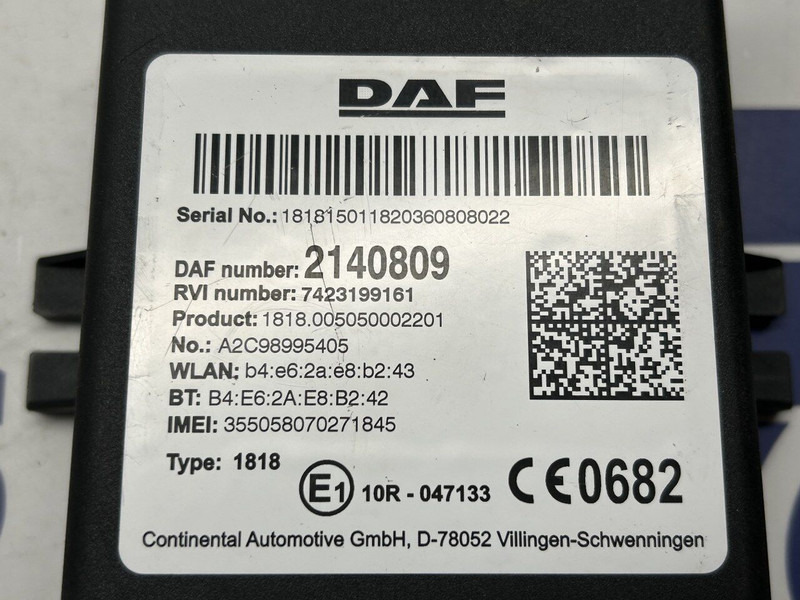 DAF GPS module - Блок управления для Грузовиков: фото 4 DAF GPS module - Блок управления для Грузовиков: фото 4