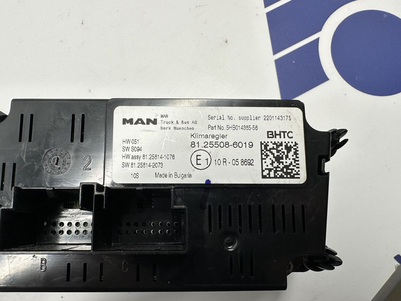 MAN AC switch - Блок управления для Грузовиков: фото 3 MAN AC switch - Блок управления для Грузовиков: фото 3
