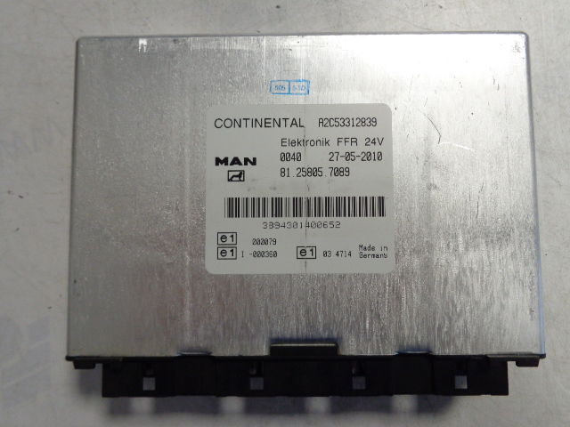 MAN elektronik FFR control unit - Блок управления для Грузовиков: фото 1 MAN elektronik FFR control unit - Блок управления для Грузовиков: фото 1
