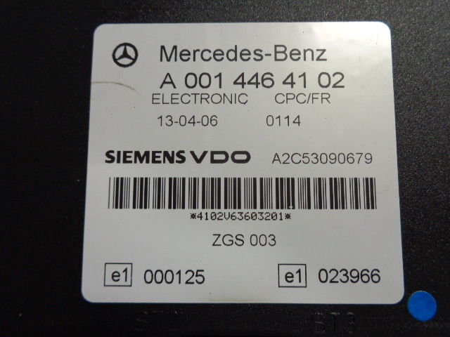 Mercedes-Benz electronic CPC FR control unit A (WORLDWIDE DELIVERY) - Блок управления для Грузовиков: фото 2 Mercedes-Benz electronic CPC FR control unit A (WORLDWIDE DELIVERY) - Блок управления для Грузовиков: фото 2