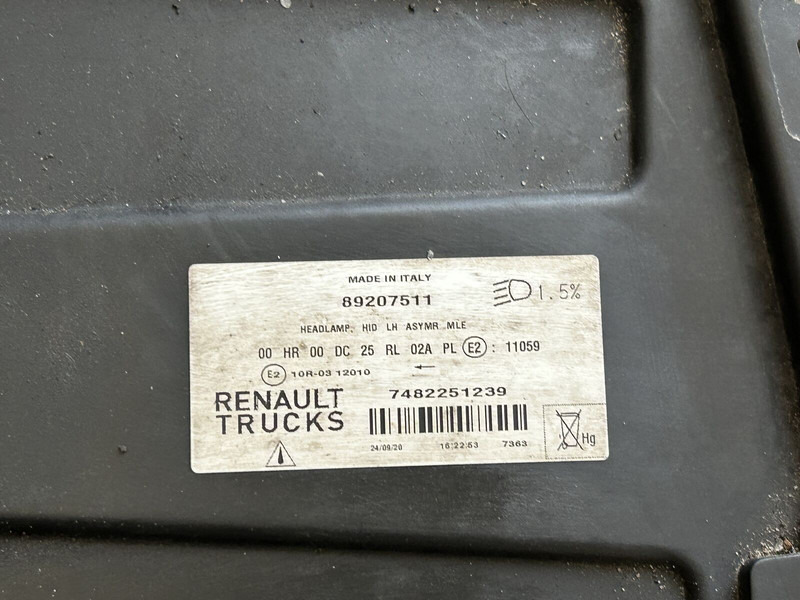 Передняя фара для Грузовиков Renault EU version: фото 10