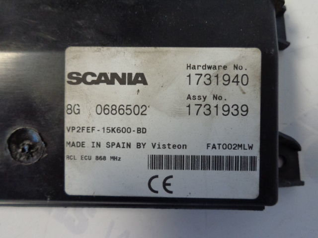 Scania control unit 1731940, 1731939, 0686502, 1728357, 1728359 "WORLDW - Блок управления для Грузовиков: фото 4 Scania control unit 1731940, 1731939, 0686502, 1728357, 1728359 "WORLDW - Блок управления для Грузовиков: фото 4