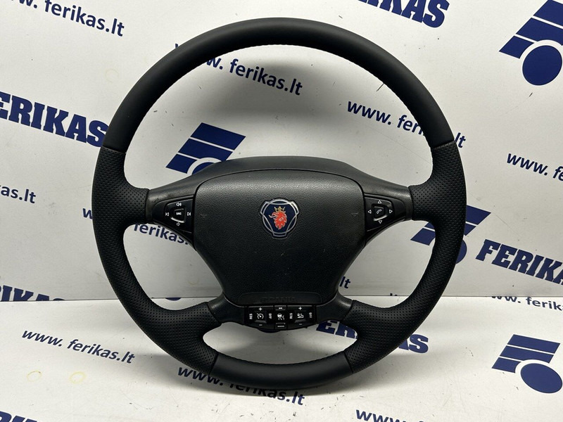 Scania restored, new leather - Рулевое колесо для Грузовиков: фото 1 Scania restored, new leather - Рулевое колесо для Грузовиков: фото 1