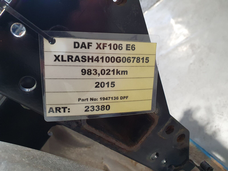 DAF DPF - Запчасти для Грузовиков: фото 5 DAF DPF - Запчасти для Грузовиков: фото 5