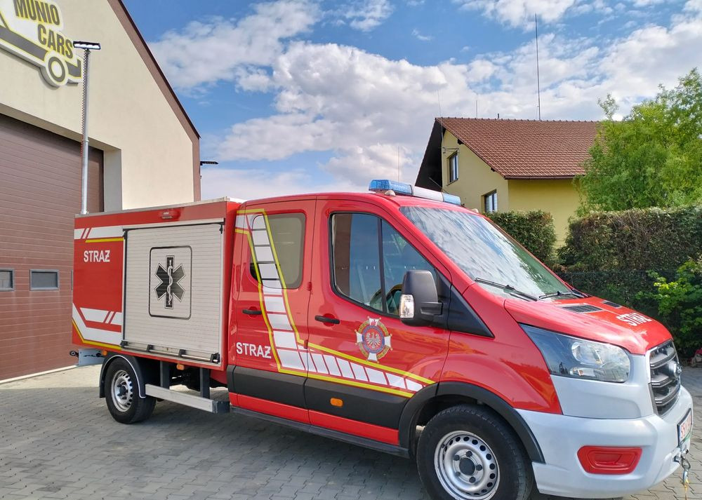 Ford Transit 2.0 TDCI Straż Strażacki Pożarniczy - Пожарная машина: фото 4 Ford Transit 2.0 TDCI Straż Strażacki Pożarniczy - Пожарная машина: фото 4