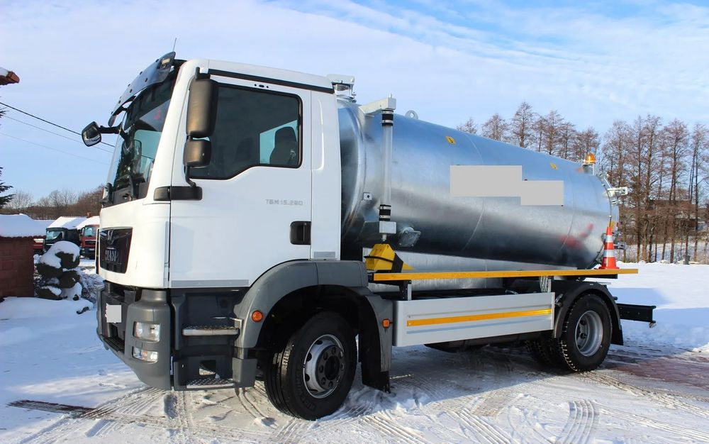 MAN TGM 15 290 !! EURO 6 !!! ASENIZACJA BLOKADA MOSTU !!! - Ассенизатор: фото 1 MAN TGM 15 290 !! EURO 6 !!! ASENIZACJA BLOKADA MOSTU !!! - Ассенизатор: фото 1