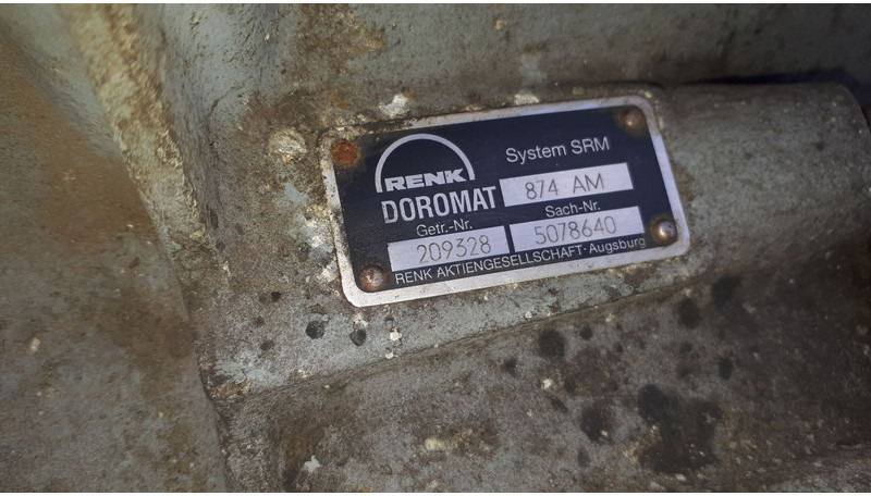 Mercedes-Benz Doromat 874 AM .W4B 110\3 G4-130. - Коробка передач: фото 3 Mercedes-Benz Doromat 874 AM .W4B 110\3 G4-130. - Коробка передач: фото 3