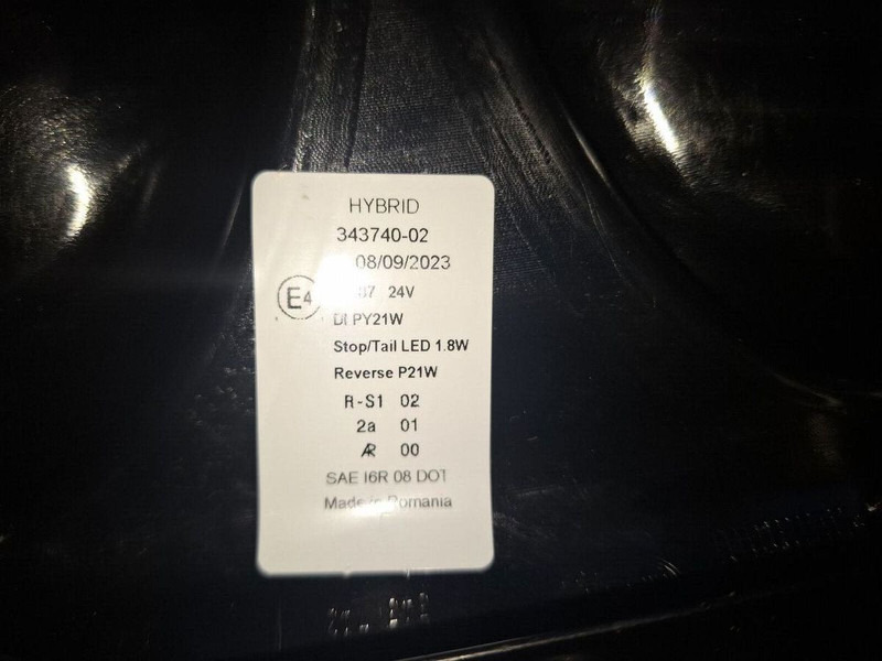 Volvo B12-9700 - Свет/ Освещение: фото 4 Volvo B12-9700 - Свет/ Освещение: фото 4