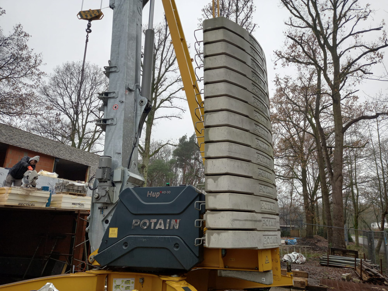 Potain HUP 40-30 - Быстромонтируемый башенный кран: фото 4 Potain HUP 40-30 - Быстромонтируемый башенный кран: фото 4