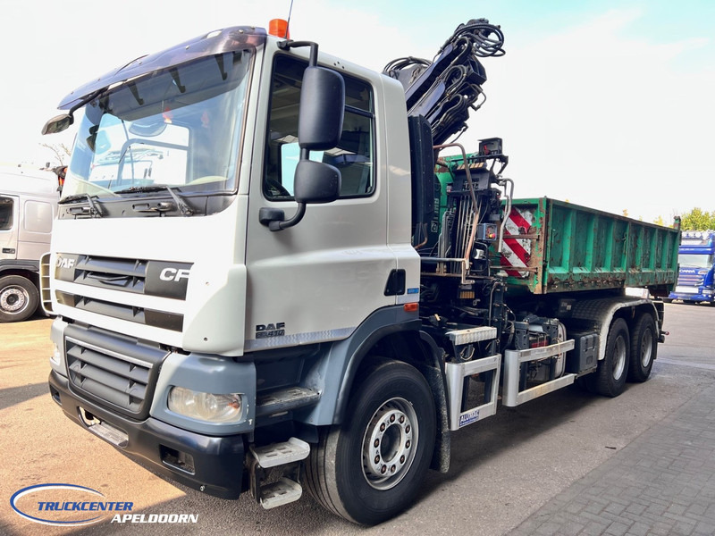DAF CF 85.410 ATE, Hiab 166, 6x4 Steel spring - Крюковой мультилифт, Автоманипулятор: фото 3 DAF CF 85.410 ATE, Hiab 166, 6x4 Steel spring - Крюковой мультилифт, Автоманипулятор: фото 3