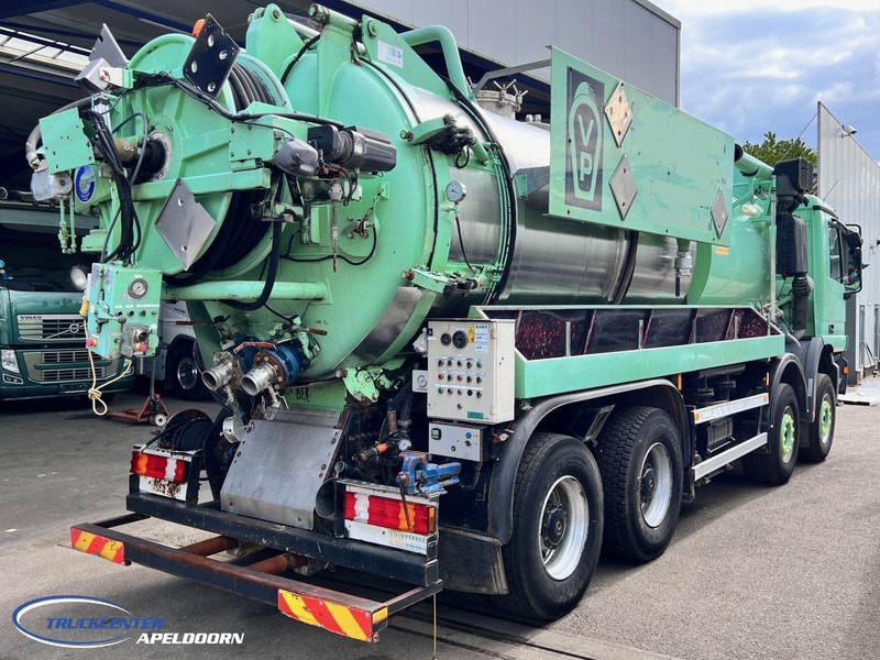 Mercedes-Benz Actros 4140 8x4, Steel springs, ADR, Inox - Ассенизатор: фото 2 Mercedes-Benz Actros 4140 8x4, Steel springs, ADR, Inox - Ассенизатор: фото 2