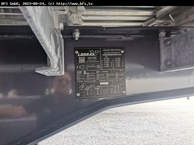 Legras Schubboden FMA SEITENTÜRER, 88 m³ - Полуприцеп с подвижным полом: фото 2 Legras Schubboden FMA SEITENTÜRER, 88 m³ - Полуприцеп с подвижным полом: фото 2