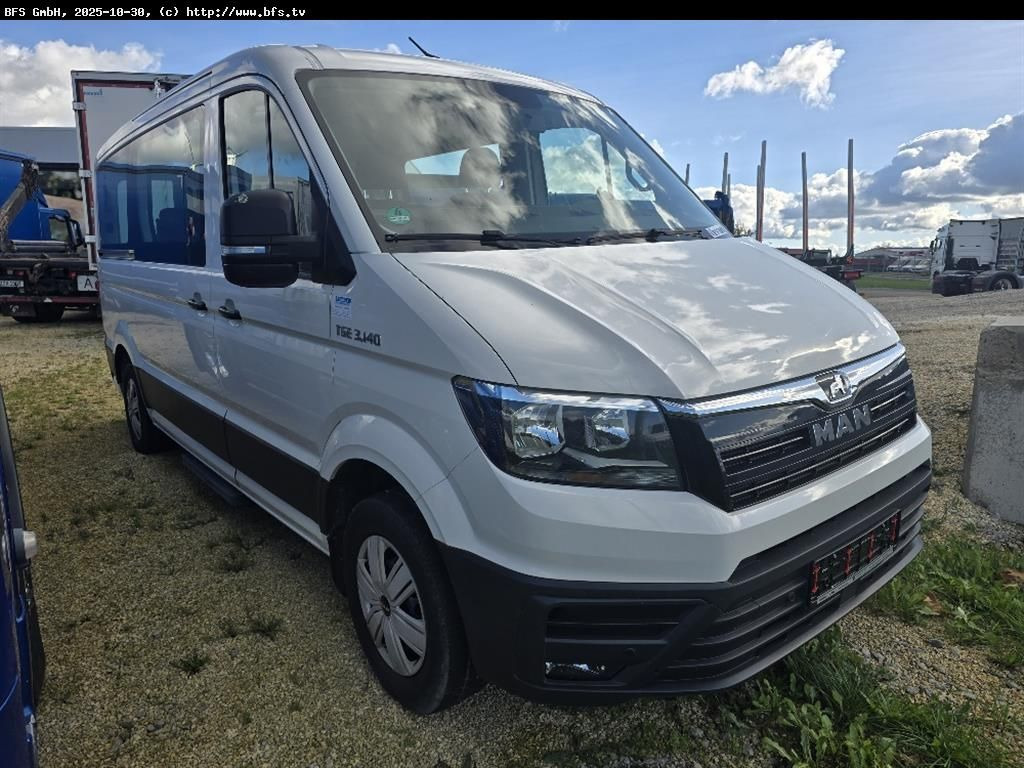 MAN TGE 3.140 4x2 F SB Kleinbus 9-Sitzer - Микроавтобус, Пассажирский фургон: фото 1 MAN TGE 3.140 4x2 F SB Kleinbus 9-Sitzer - Микроавтобус, Пассажирский фургон: фото 1