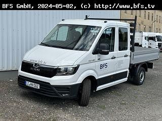 MAN TGE 3.180 4x4 SB DOKA, Normaldach, Bau Paket - Малотоннажный бортовой грузовик: фото 1 MAN TGE 3.180 4x4 SB DOKA, Normaldach, Bau Paket - Малотоннажный бортовой грузовик: фото 1
