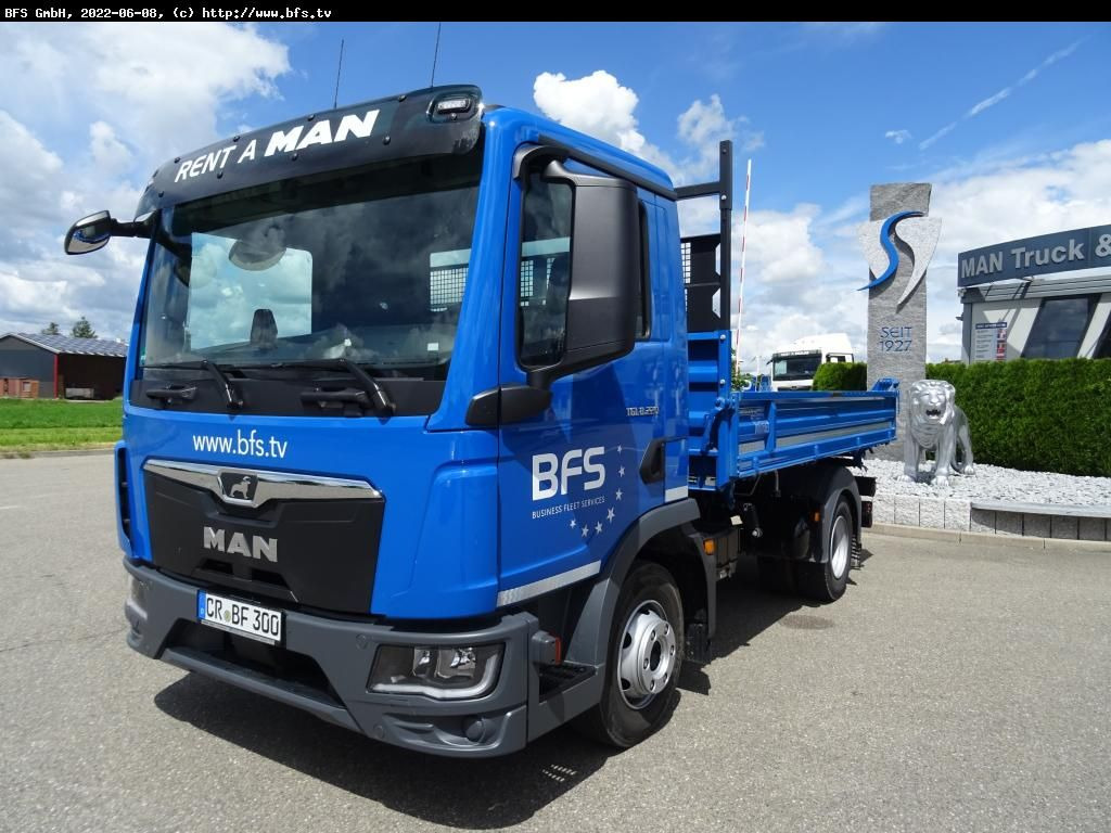 MAN TGL (TG3) 8.220 4x2 BB CH TG3, Schalter - Малотоннажный самосвал: фото 1 MAN TGL (TG3) 8.220 4x2 BB CH TG3, Schalter - Малотоннажный самосвал: фото 1