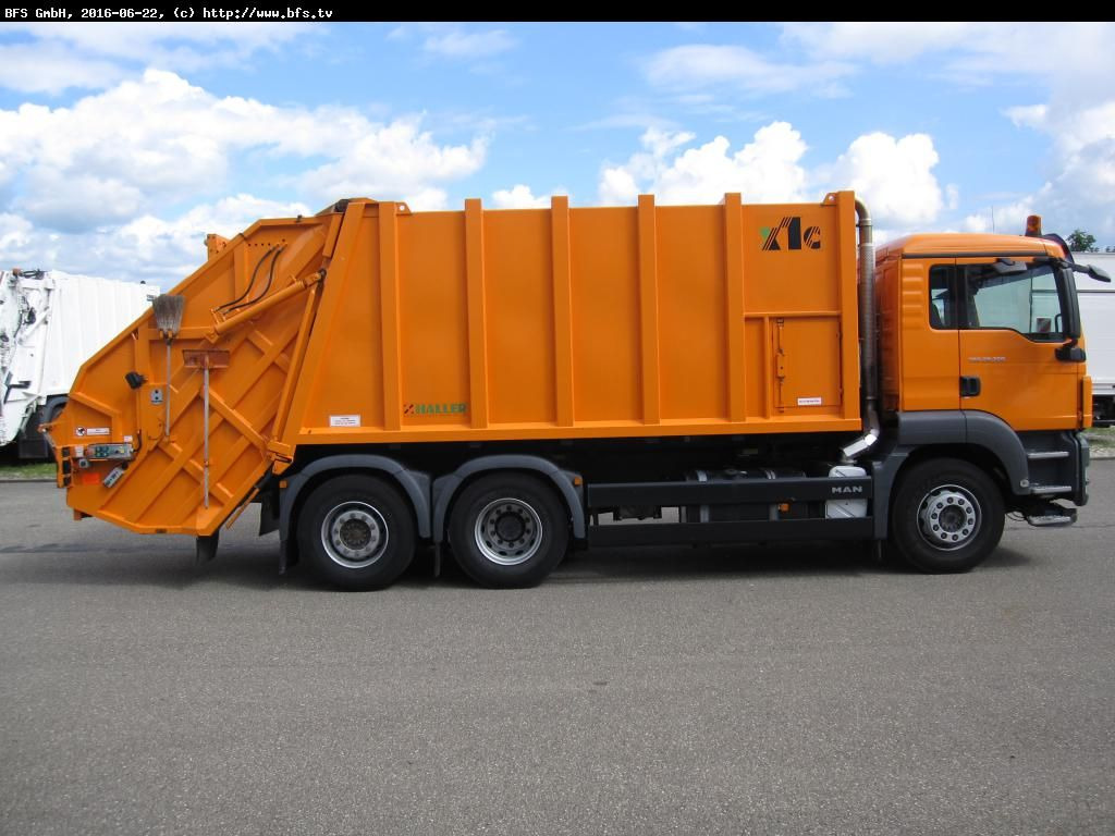 MAN TGS 28.320 6x2-4 BL Sperrmüll Haller M21 x1 C oh - Мусоровоз: фото 3 MAN TGS 28.320 6x2-4 BL Sperrmüll Haller M21 x1 C oh - Мусоровоз: фото 3