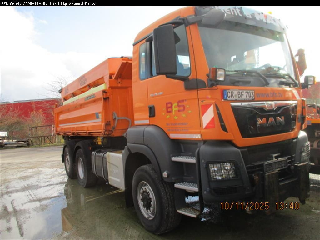 MAN TGS 28.480 6X4-4 BL Euro6, Winterdienst, Bordmat - Самосвал: фото 1 MAN TGS 28.480 6X4-4 BL Euro6, Winterdienst, Bordmat - Самосвал: фото 1