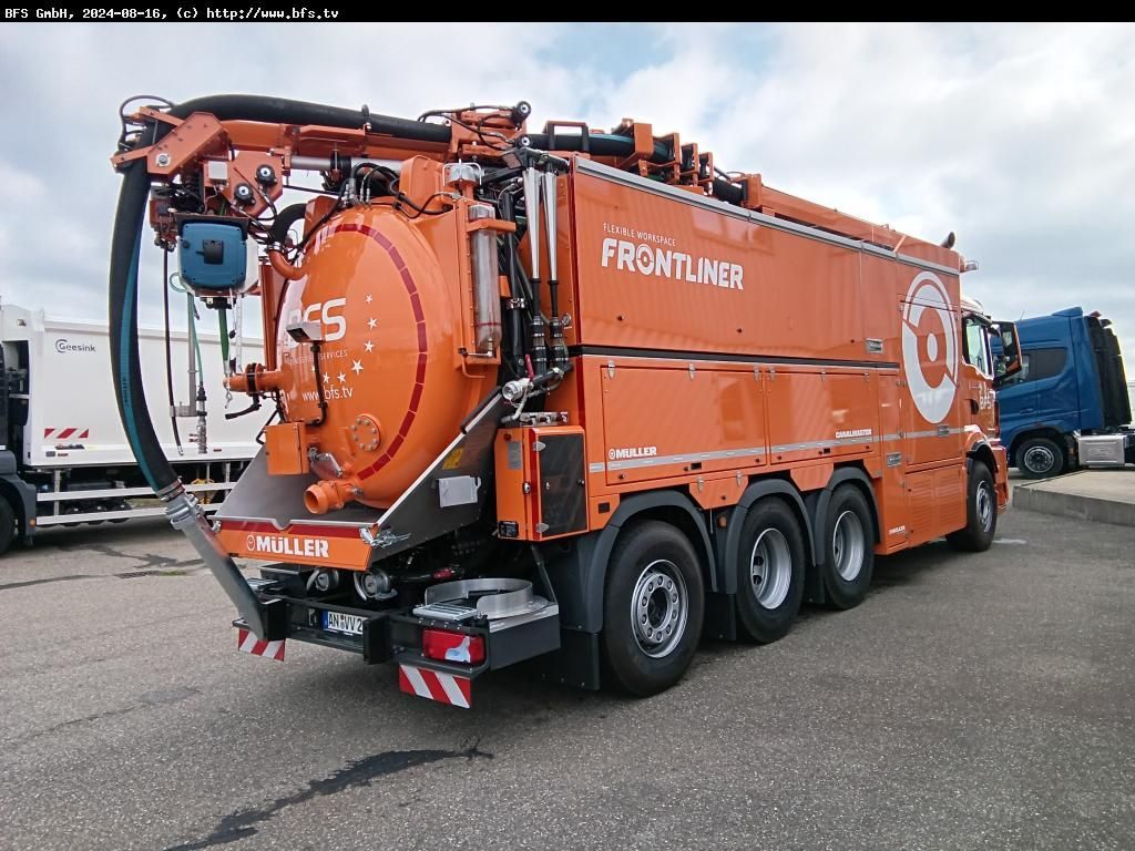 MAN TGS (TG3) 35.510 8x4-4 BL CH Canalmaster F 135 E - Ассенизатор: фото 2 MAN TGS (TG3) 35.510 8x4-4 BL CH Canalmaster F 135 E - Ассенизатор: фото 2