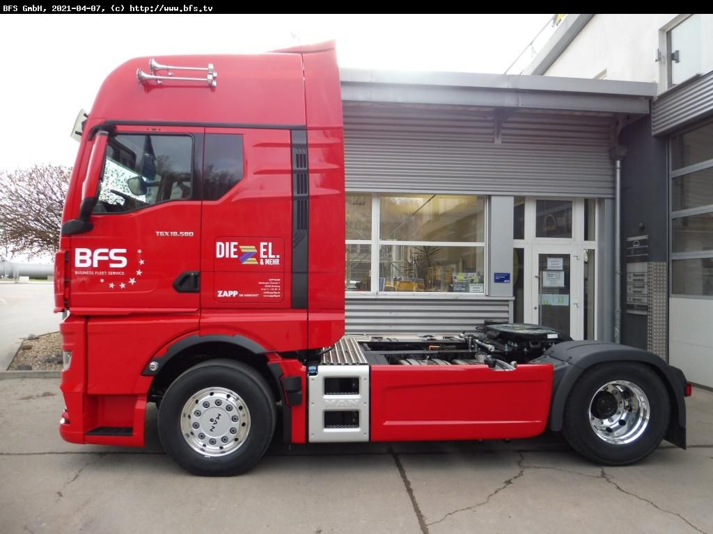 MAN TGX (TG3) 18.580 4x2 BL SA Kipphydraulik GX - Тягач: фото 4 MAN TGX (TG3) 18.580 4x2 BL SA Kipphydraulik GX - Тягач: фото 4