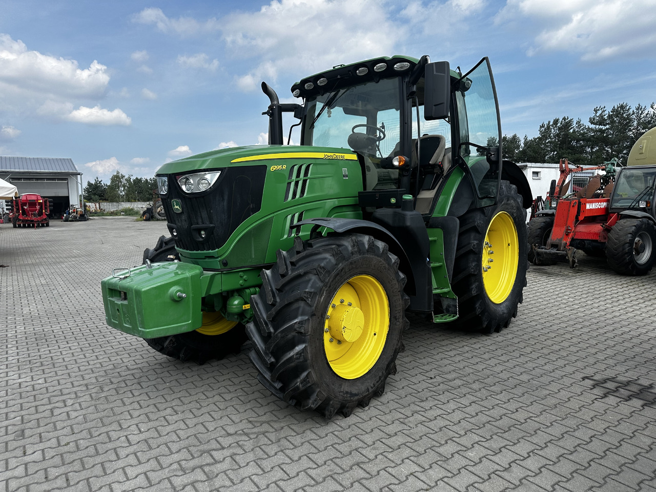 Трактор John Deere 6195R: фото 10