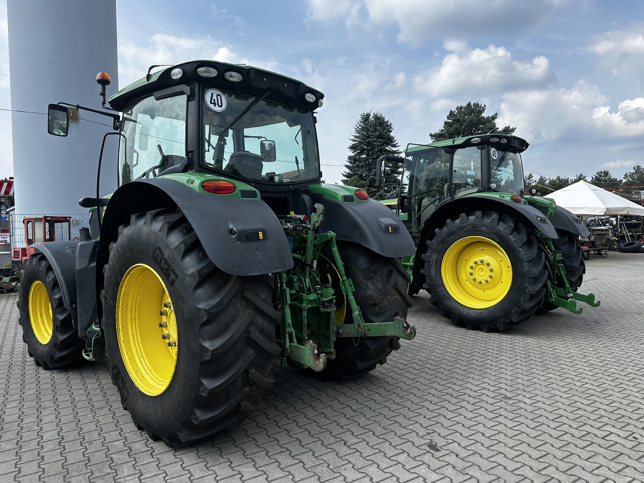 Трактор John Deere 6195R: фото 6