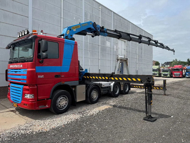 DAF XF 105.460 8X4 PALFINGER PK78002+ REMOTE CONTROL HUB REDUCTION TÜV TILL 03-2026 - Автоманипулятор: фото 1 DAF XF 105.460 8X4 PALFINGER PK78002+ REMOTE CONTROL HUB REDUCTION TÜV TILL 03-2026 - Автоманипулятор: фото 1