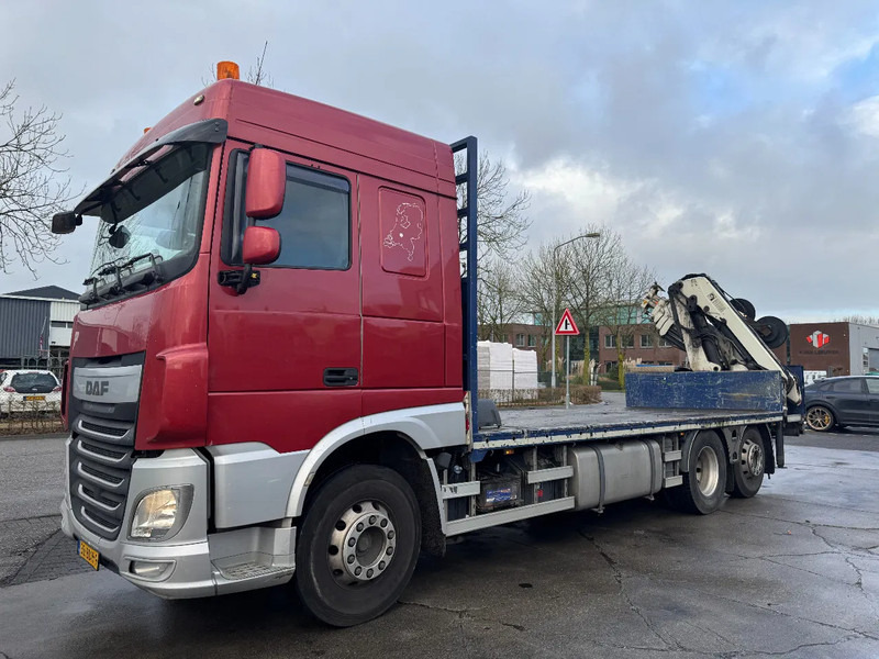 DAF XF 510 6X2 EURO 6 + HIAB 166 HI PRO + REMOTE CONTROL - Грузовик бортовой/ Платформа, Автоманипулятор: фото 1 DAF XF 510 6X2 EURO 6 + HIAB 166 HI PRO + REMOTE CONTROL - Грузовик бортовой/ Платформа, Автоманипулятор: фото 1