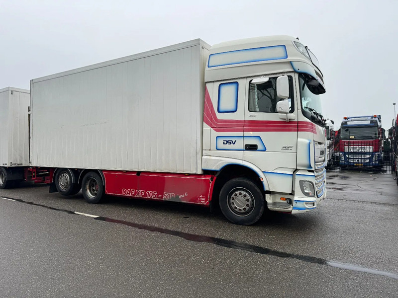 Грузовик с закрытым кузовом DAF XF 510 6X2 + KELBERG HANGER EURO 6 ZEPRO + REMOTE RETARDER: фото 18