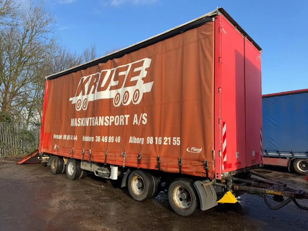Fliegl VPS 320 HYDRAULIC RAMP 3,15 M 4X BPW AXLE UOPLYS - Тентованный прицеп: фото 3 Fliegl VPS 320 HYDRAULIC RAMP 3,15 M 4X BPW AXLE UOPLYS - Тентованный прицеп: фото 3