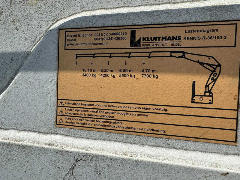 Полуприцеп бортовой/ Платформа Floor FLO 17 30 H2 + KENNIS R-36 DRUM BRAKES: фото 15