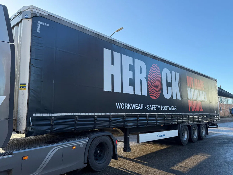 Krone SD - 3 AXLE + ALU BORDEN + SLIDING ROOF - Тентованный полуприцеп: фото 1 Krone SD - 3 AXLE + ALU BORDEN + SLIDING ROOF - Тентованный полуприцеп: фото 1