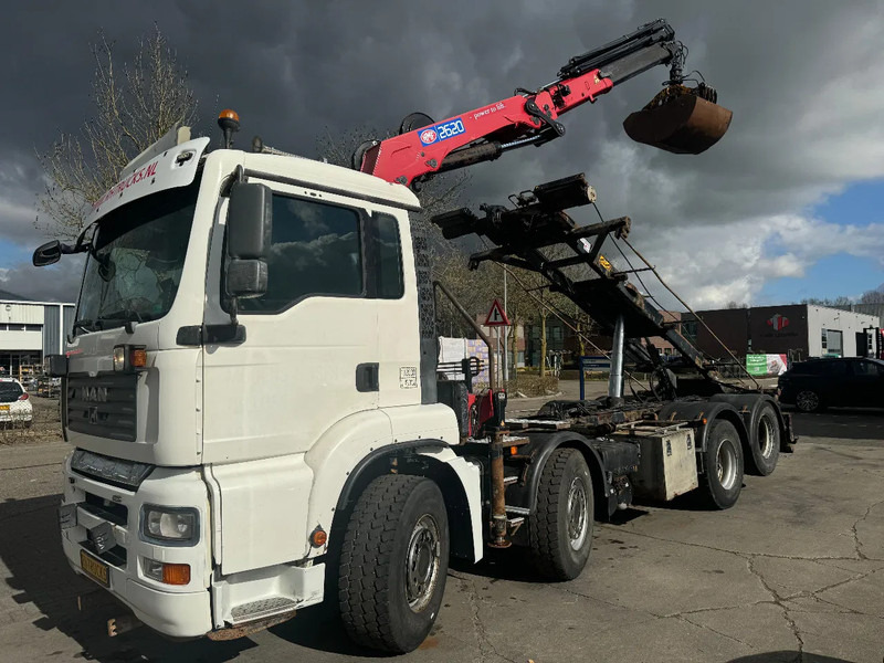 MAN TGA 35.440 8X2 - EURO 4 + HMF 2620K-RC 2018! + REMOTE + HYDRAUTO CABLE LIFT + LIFTING AXLE - Тросовый мультилифт, Автоманипулятор: фото 3 MAN TGA 35.440 8X2 - EURO 4 + HMF 2620K-RC 2018! + REMOTE + HYDRAUTO CABLE LIFT + LIFTING AXLE - Тросовый мультилифт, Автоманипулятор: фото 3