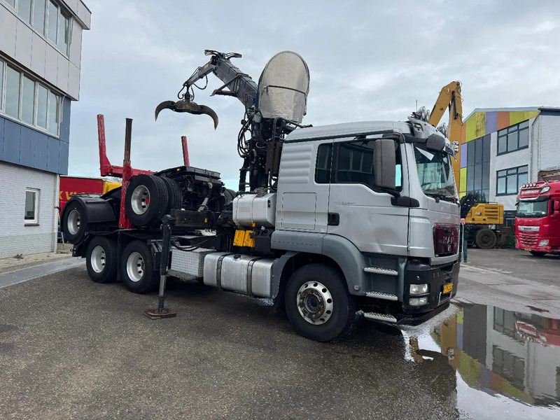 MAN TGS 33.480 6X4 + HIAB 251S.82 + TRAILER 2 AXLE KRAEMER - Лесовоз, Автоманипулятор: фото 4 MAN TGS 33.480 6X4 + HIAB 251S.82 + TRAILER 2 AXLE KRAEMER - Лесовоз, Автоманипулятор: фото 4