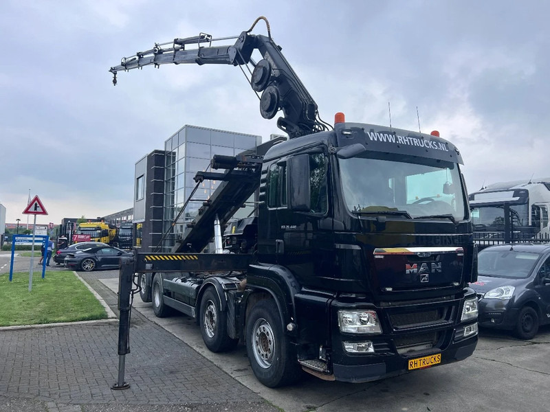 MAN TGS 35.440 8X2-4 + HIAB 220C-5 REMOTE + CABLE LIFT AUTOMATIC - Автоманипулятор: фото 4 MAN TGS 35.440 8X2-4 + HIAB 220C-5 REMOTE + CABLE LIFT AUTOMATIC - Автоманипулятор: фото 4