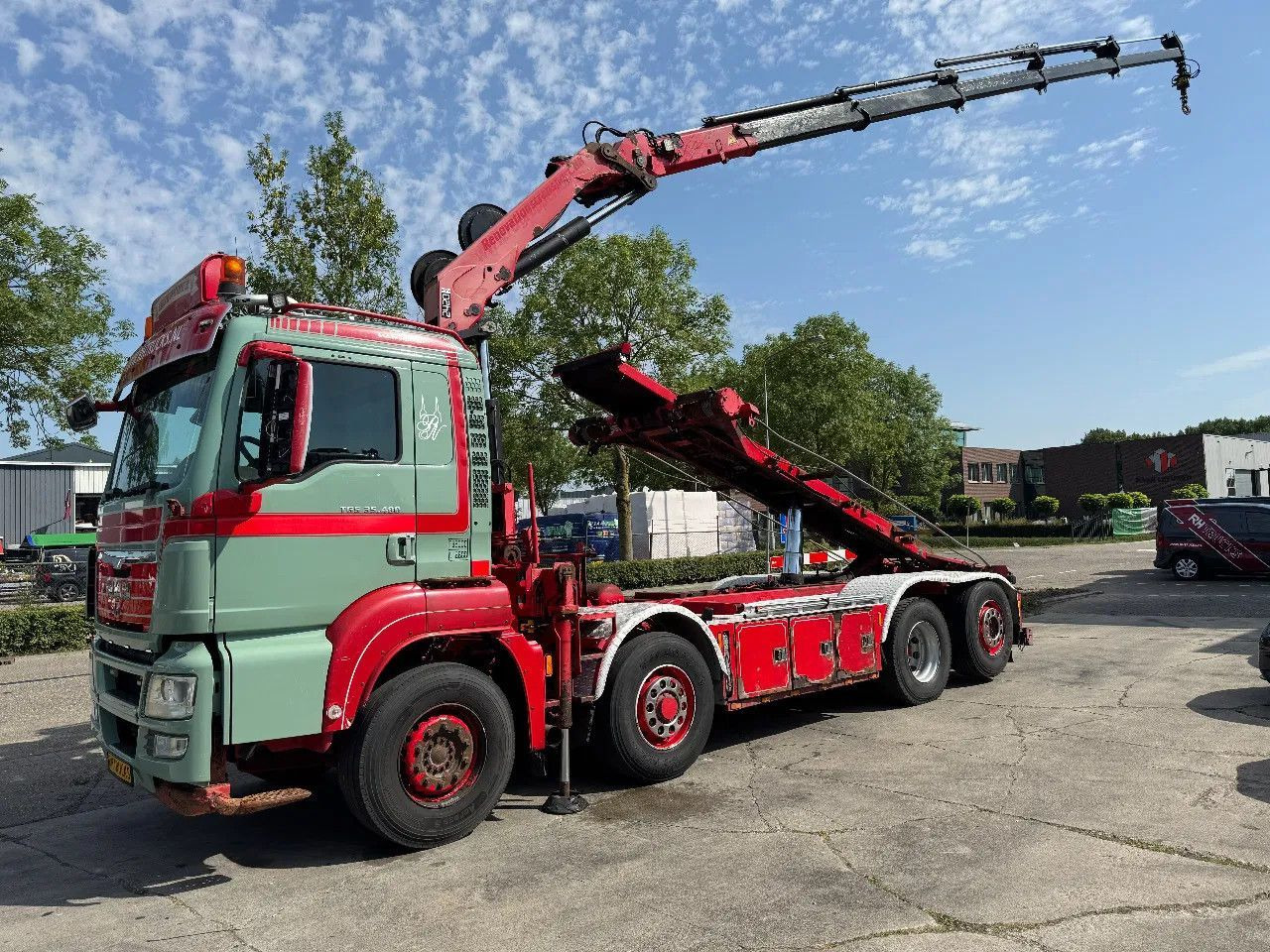 MAN TGS 35.480 8X4 HMF 2420 K5 + HMF ABLE + REMOTE C - Крюковой мультилифт, Автоманипулятор: фото 2 MAN TGS 35.480 8X4 HMF 2420 K5 + HMF ABLE + REMOTE C - Крюковой мультилифт, Автоманипулятор: фото 2