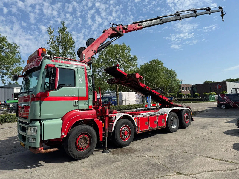 MAN TGS 35.480 8X4 HMF 2420 K5 + HMF ABLE + REMOTE CONTROL - Автоманипулятор: фото 1 MAN TGS 35.480 8X4 HMF 2420 K5 + HMF ABLE + REMOTE CONTROL - Автоманипулятор: фото 1