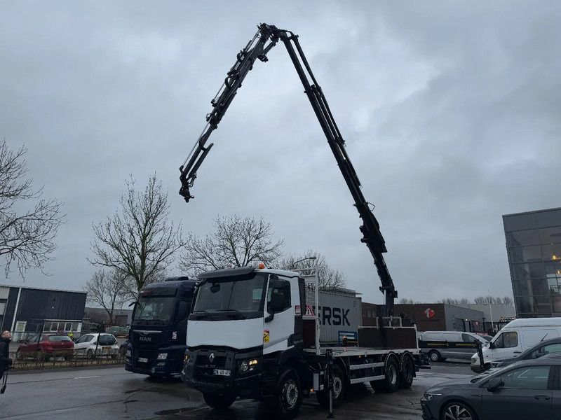 Renault C430 8X4 - EURO 6 + HIAB 288 E-5 + JIB 70X-4 + REMOTE + FULL STEEL SUSP. - Грузовик бортовой/ Платформа, Автоманипулятор: фото 3 Renault C430 8X4 - EURO 6 + HIAB 288 E-5 + JIB 70X-4 + REMOTE + FULL STEEL SUSP. - Грузовик бортовой/ Платформа, Автоманипулятор: фото 3