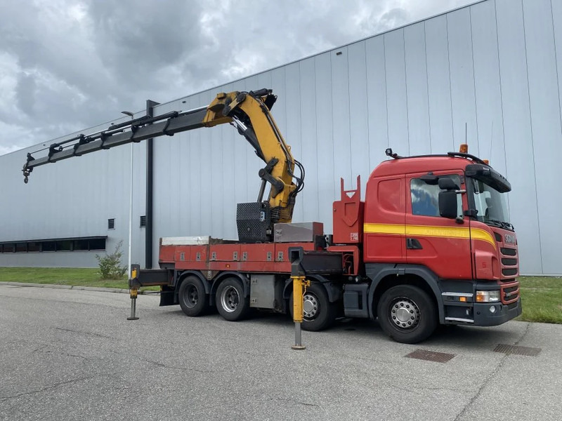 Scania G480 8X4 + EFFER 1250 6S + REMOTE + WINCH - 6+3 EXTENSIONS - Автоманипулятор: фото 1 Scania G480 8X4 + EFFER 1250 6S + REMOTE + WINCH - 6+3 EXTENSIONS - Автоманипулятор: фото 1