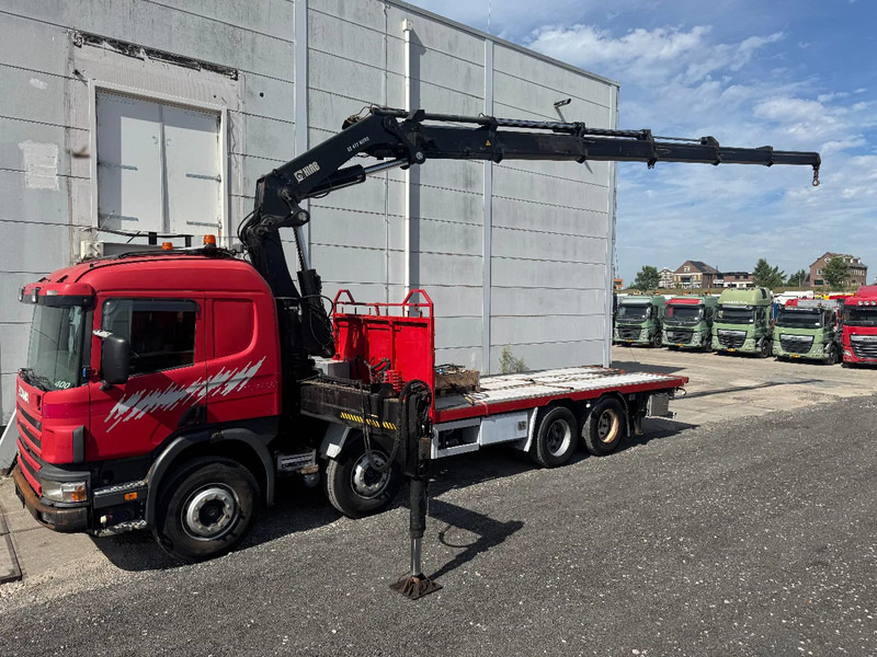 Scania P124-400 8X2 !!HIAB 477EP 2013!! REMOTE CONTROL - Грузовик бортовой/ Платформа, Автоманипулятор: фото 1 Scania P124-400 8X2 !!HIAB 477EP 2013!! REMOTE CONTROL - Грузовик бортовой/ Платформа, Автоманипулятор: фото 1