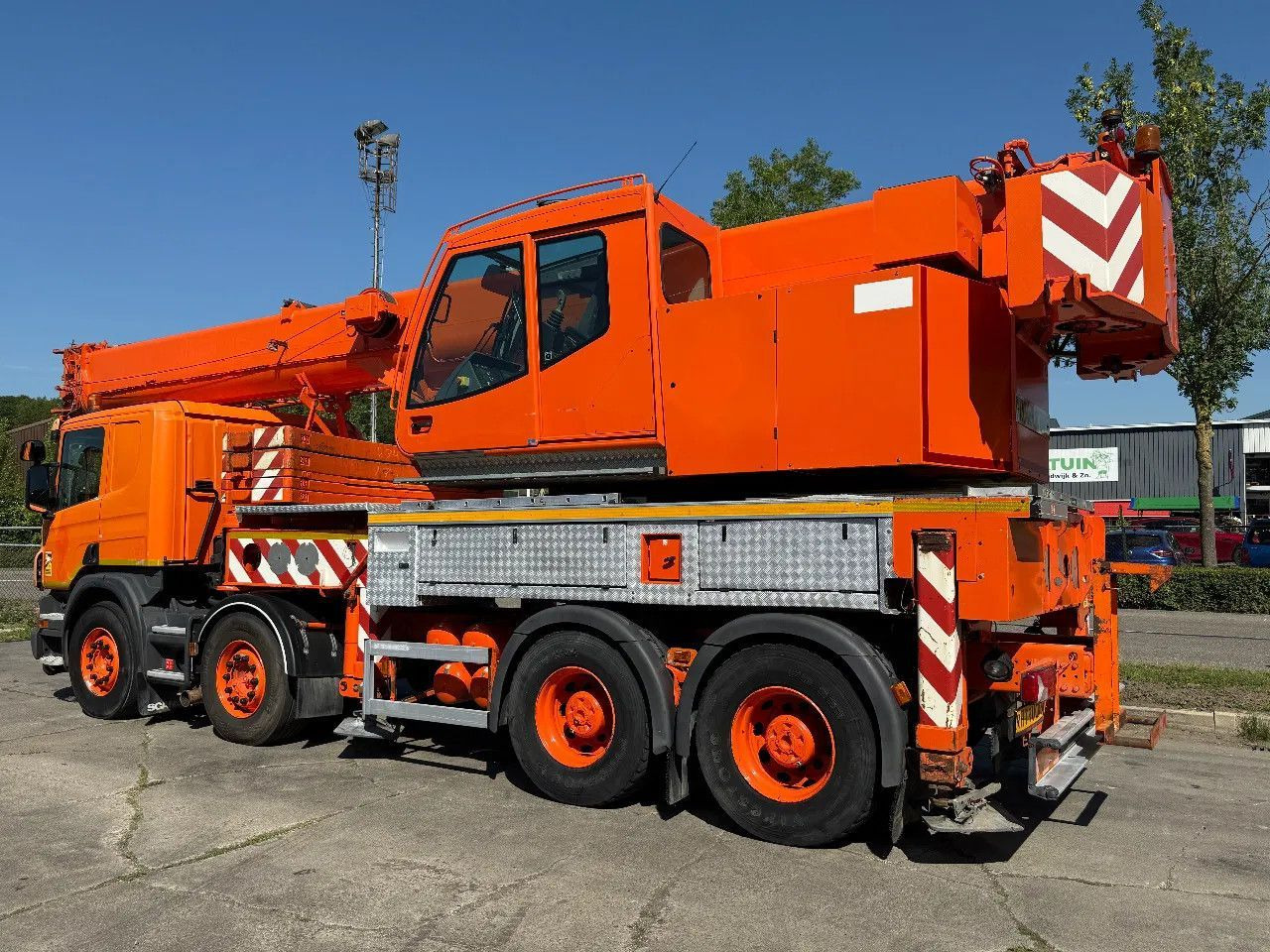 Scania P380 8X4 + FAUN HK40 + FLYJIB + BALLASTBL. 6,9 T - Автоманипулятор: фото 4 Scania P380 8X4 + FAUN HK40 + FLYJIB + BALLASTBL. 6,9 T - Автоманипулятор: фото 4