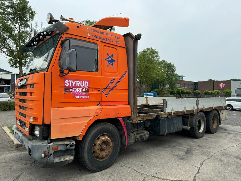 Scania R143-500 V8 6X4 + MANUAL GEARBOX - Грузовик бортовой/ Платформа: фото 1 Scania R143-500 V8 6X4 + MANUAL GEARBOX - Грузовик бортовой/ Платформа: фото 1