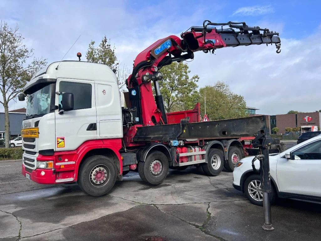 Scania R490 8X2 EURO 6 + EFFER 1750/4S + REMOTE - Автоманипулятор, Грузовик бортовой/ Платформа: фото 3 Scania R490 8X2 EURO 6 + EFFER 1750/4S + REMOTE - Автоманипулятор, Грузовик бортовой/ Платформа: фото 3