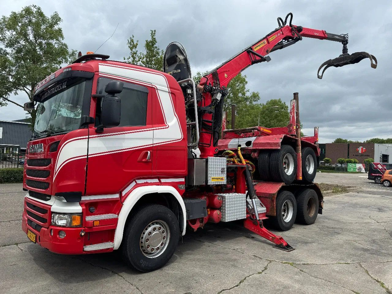 Scania R580 6X4 EPSILON S270L88 2 AXLE HANGER - Лесовоз: фото 3 Scania R580 6X4 EPSILON S270L88 2 AXLE HANGER - Лесовоз: фото 3