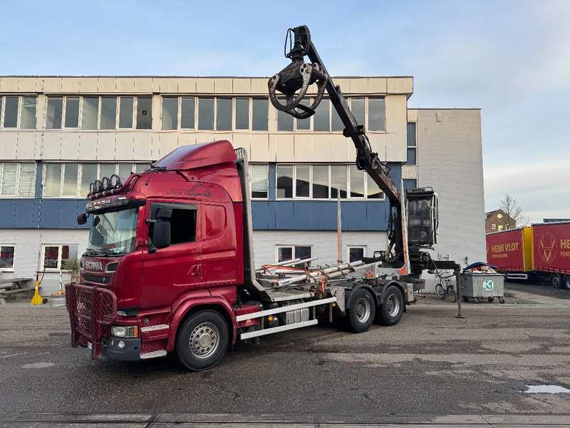 Scania R580 V8 6X4 EURO 6 JONSERED 1080 79 R HUB REDUCTION - Лесовоз, Автоманипулятор: фото 1 Scania R580 V8 6X4 EURO 6 JONSERED 1080 79 R HUB REDUCTION - Лесовоз, Автоманипулятор: фото 1